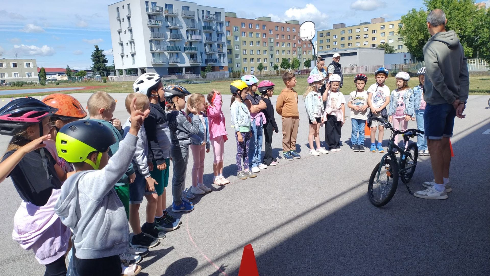 Radosť z pohybu a bezpečnej jazdy na ZŠ Juraja Fándlyho